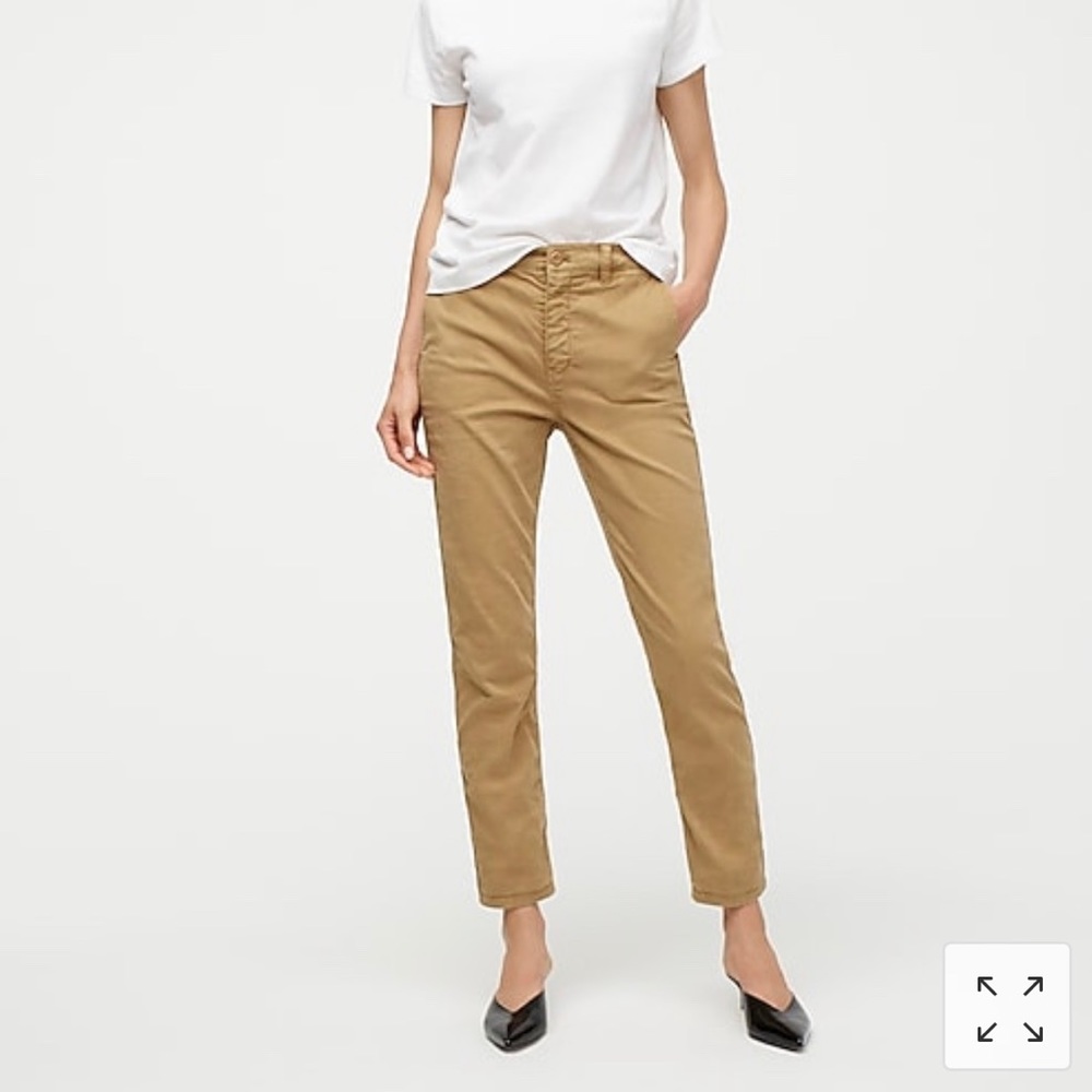 J. Crew Khaki Chino Stretch Pants 4R
